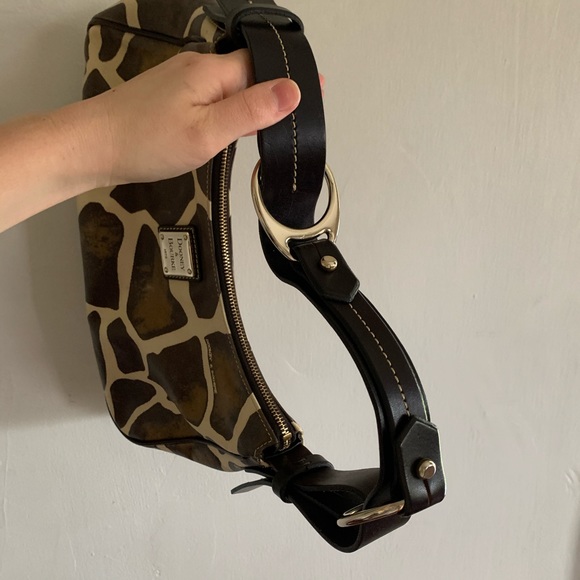 Dooney & Bourke • safari giraffe hobo shoulder bag - Picture 4 of 8